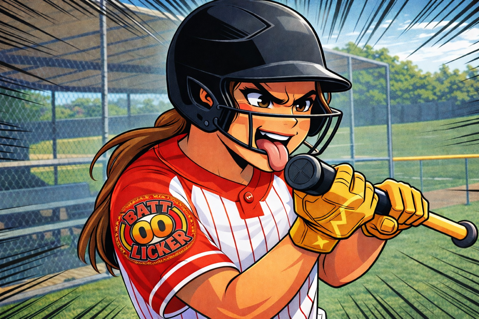 BattLicker Sports character